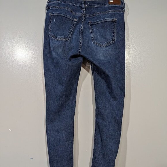 Express Mid Rise Women Skinny Jeans Size 6 - Picture 3 of 6